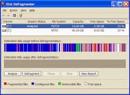 Disk Defragmentation Procedure Disk Defragmentation Procedure