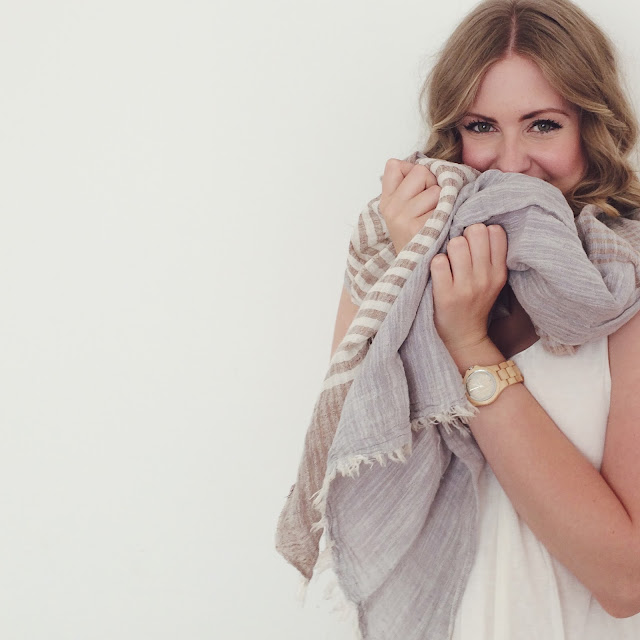 Powder scarves, fashion blog