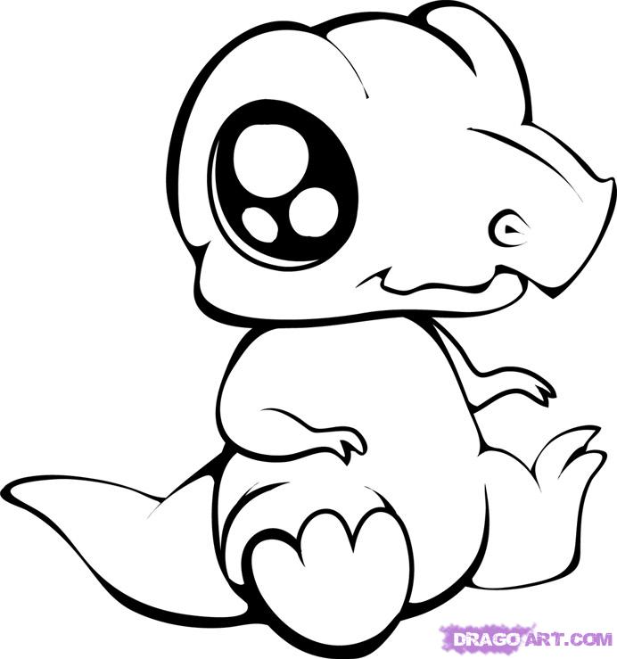 baby animals cartoon coloring pages - photo #8