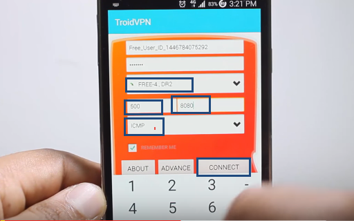 1- تطبيق TroidVPN - Android VPN: