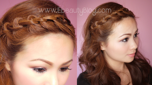 EbeautyBlog.com: Hair Tutorial: Easy Knotted Bangs
