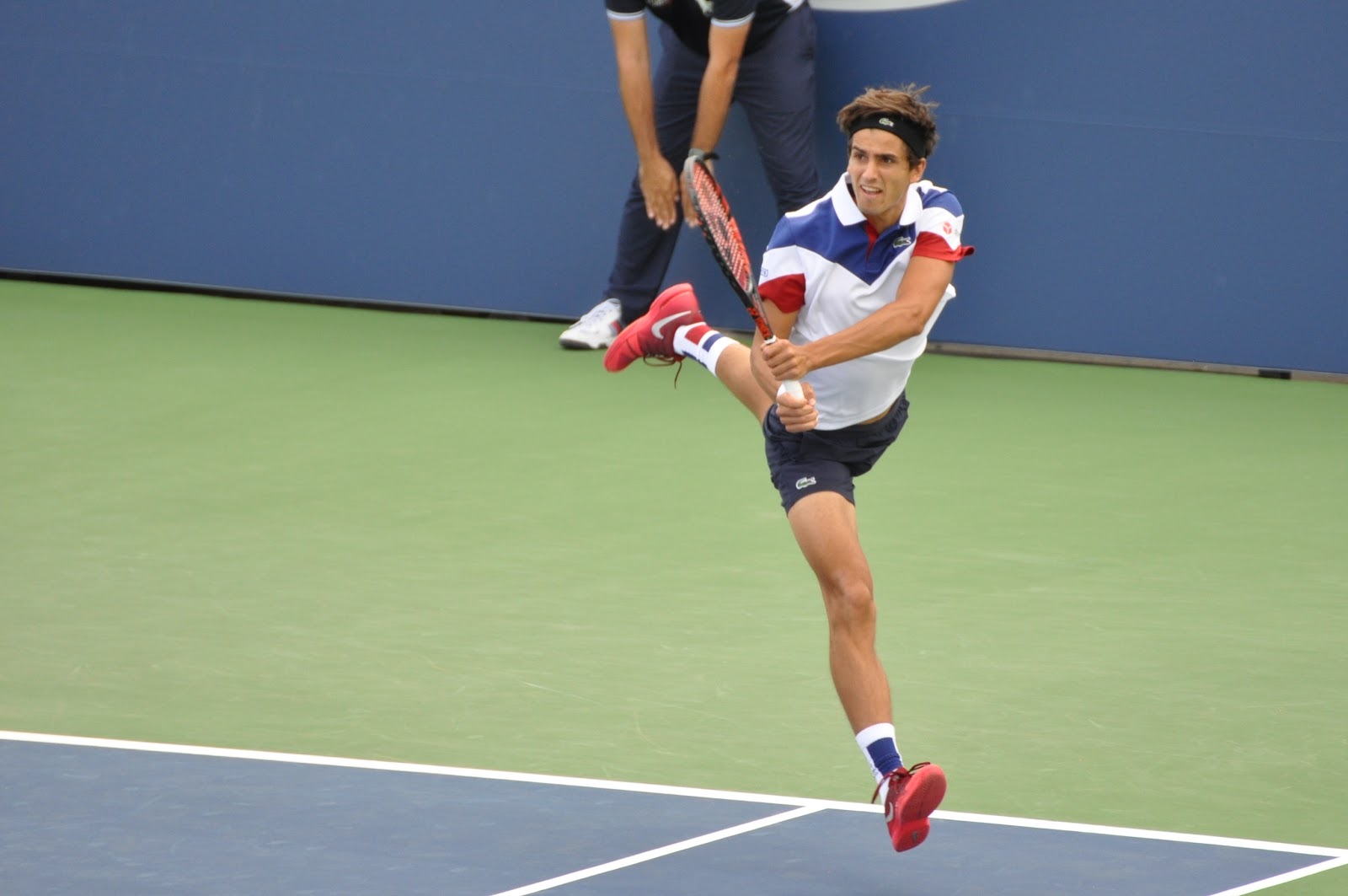 Richard Gasquet と旅の記録 17 Us Open Tennis に行ってきました その2 ピエールの1回戦