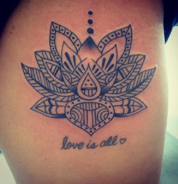 my lotus flower tattoo | tattoos | Pinterest