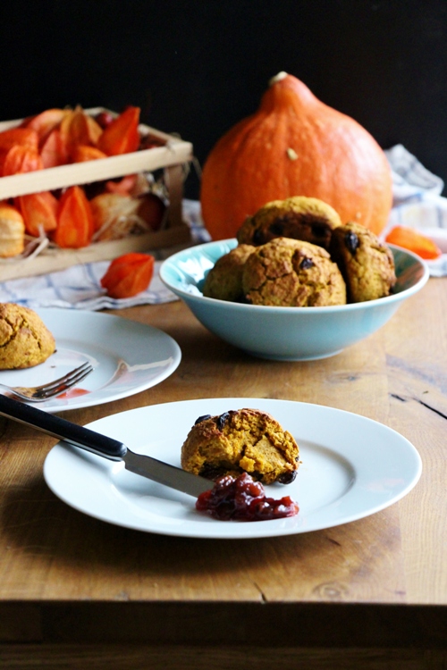 Kürbis Scones | Vegan und vollwertig | Excuse me but...