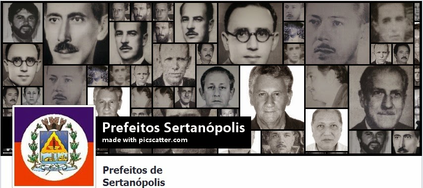 Página 'Prefeitos de Sertanópolis' no Facebook