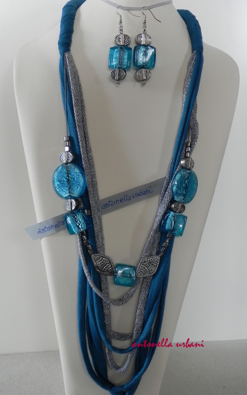 Collana Silpada "Dita Nella Sabbia" Turchese E Ottone - KRN0044 Nuova Con Etichette - Foto 2