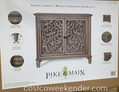 Costco 1288406 - Pike & Main Hermoine Accent Cabinet: great for any home