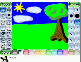 تحميل برنامج تعليم الرسم والتلوين للاطفال للكمبيوتر 2018 الاصدار الحديث مجانا Tux Paint