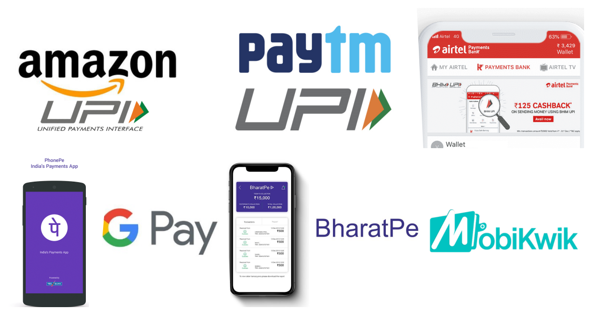 Send Money Via UPI and Get Cashback Best Indian Apps