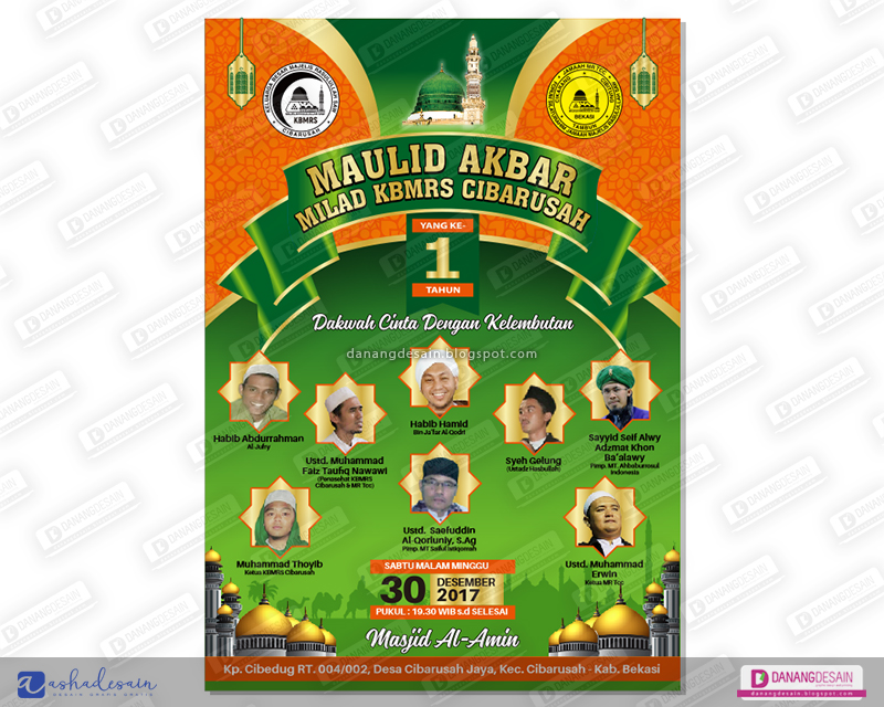 Banner Tabligh Akbar Maulid