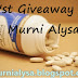1'st Giveaway by Murni Alysa