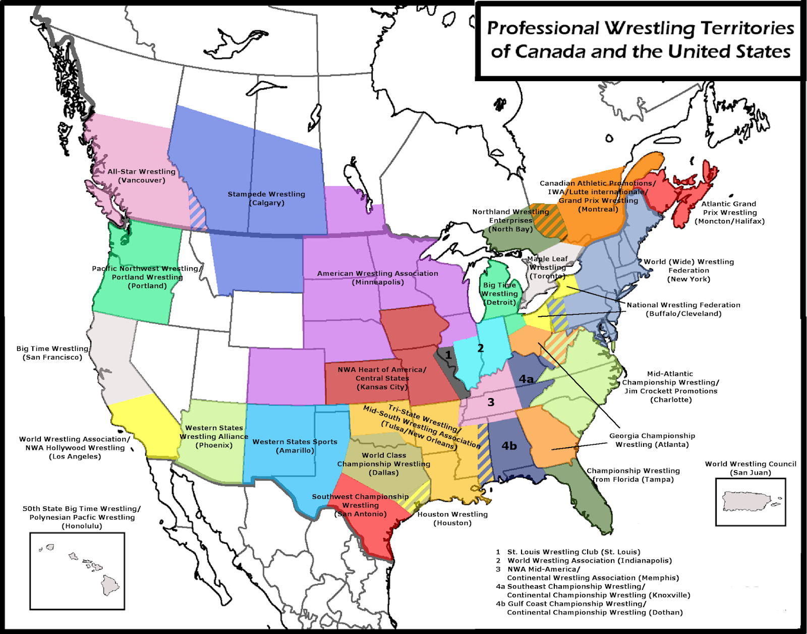 Pro Wrestling Resource History The 1980s Pro Wrestling Territorial