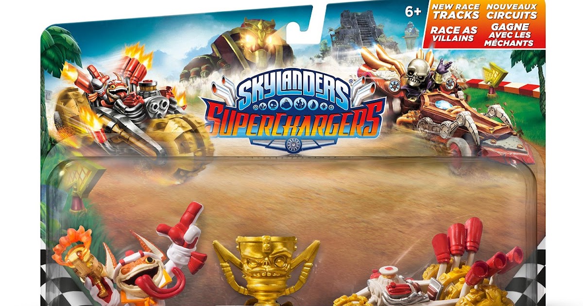 Skylanders SuperChargers Adds New Race Tracks With The Land Racing Action Pack