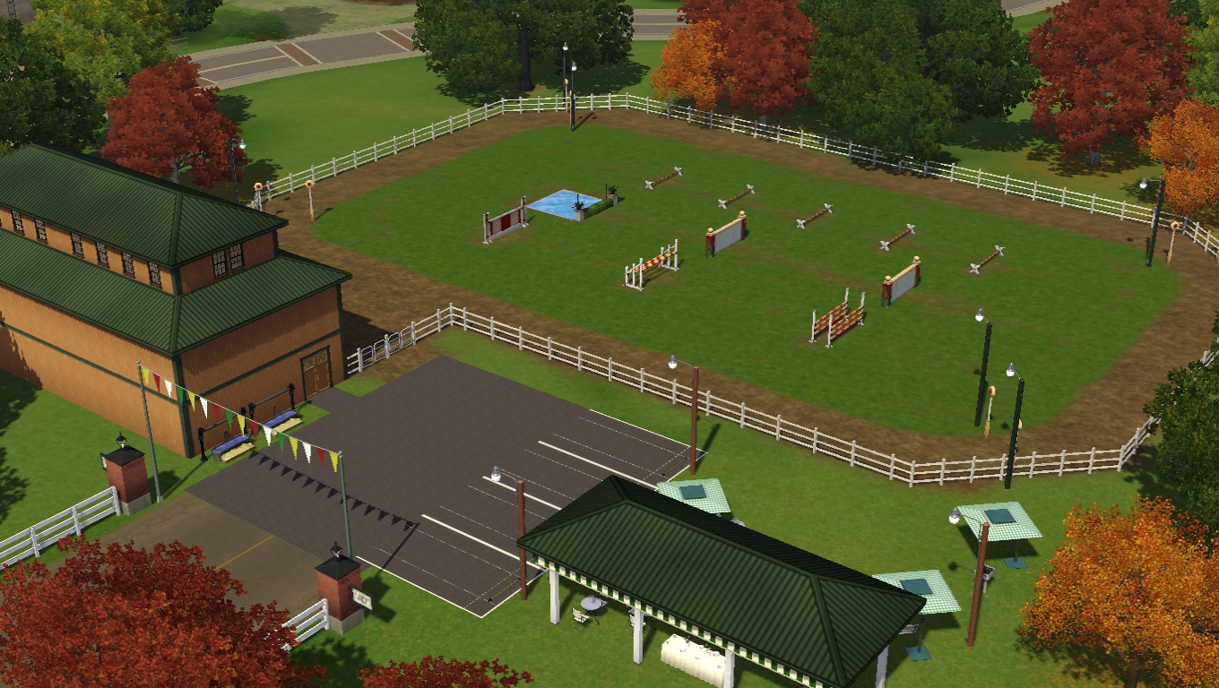 Ranch Sims Artist Sims 3 Community Lots Compendium Sims 3 Horse
