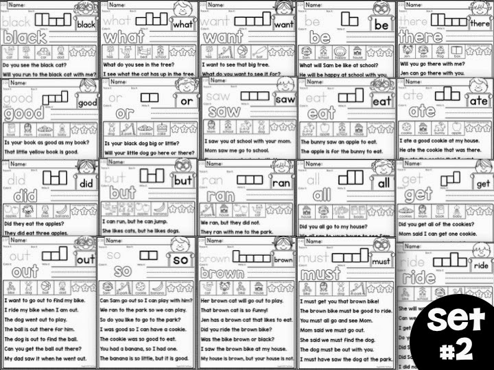 Tweet Resources: Sight Word Fluency and Word Work!