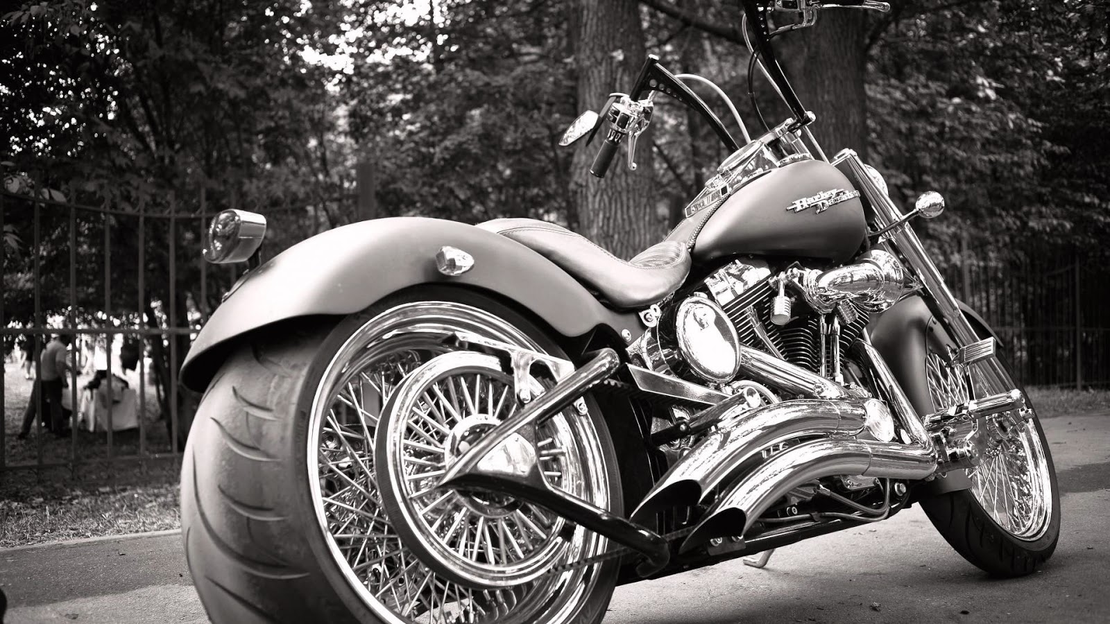 Moto Custom Harley Davidson HD wallpaper 