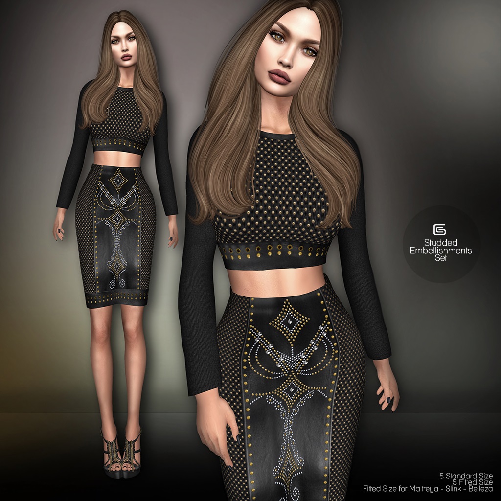 GizzA Studded Embellishments Sets! The SL Enquirer