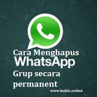 cara menghapus grup wa
