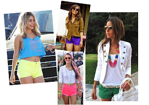 Candy Coloured Shorts