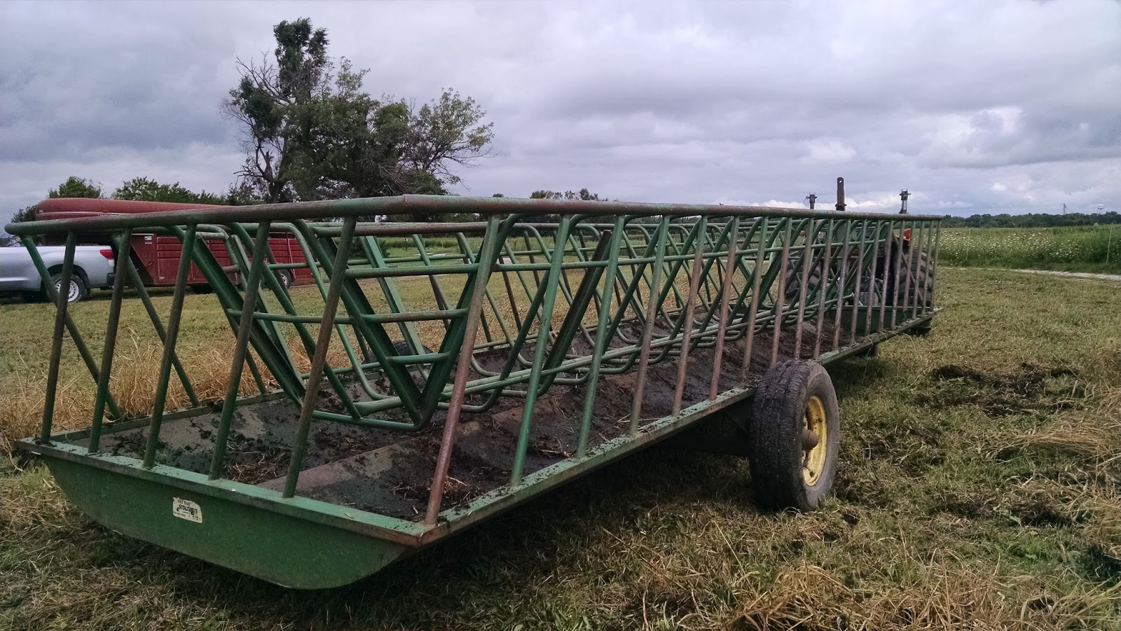 The Poor Farm Hay Feeder For Three Please