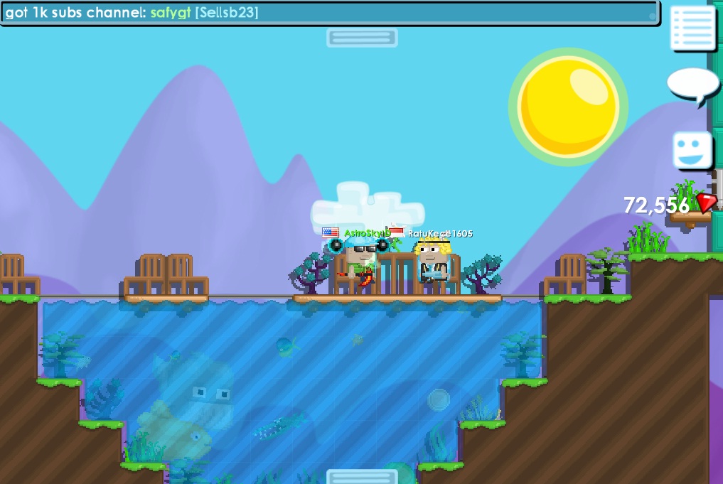 Cara Membuat Kolam Ikan di Growtopia