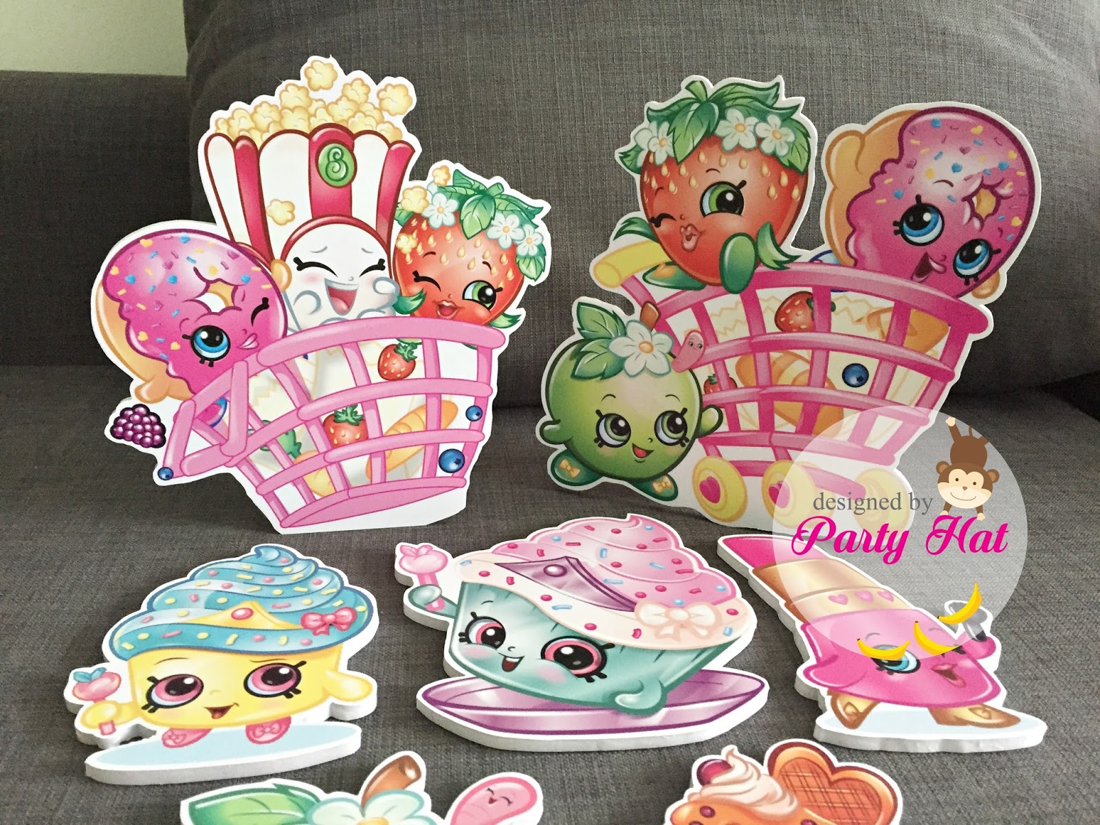 Party Hat Shopkins Party for Shanice 6YO