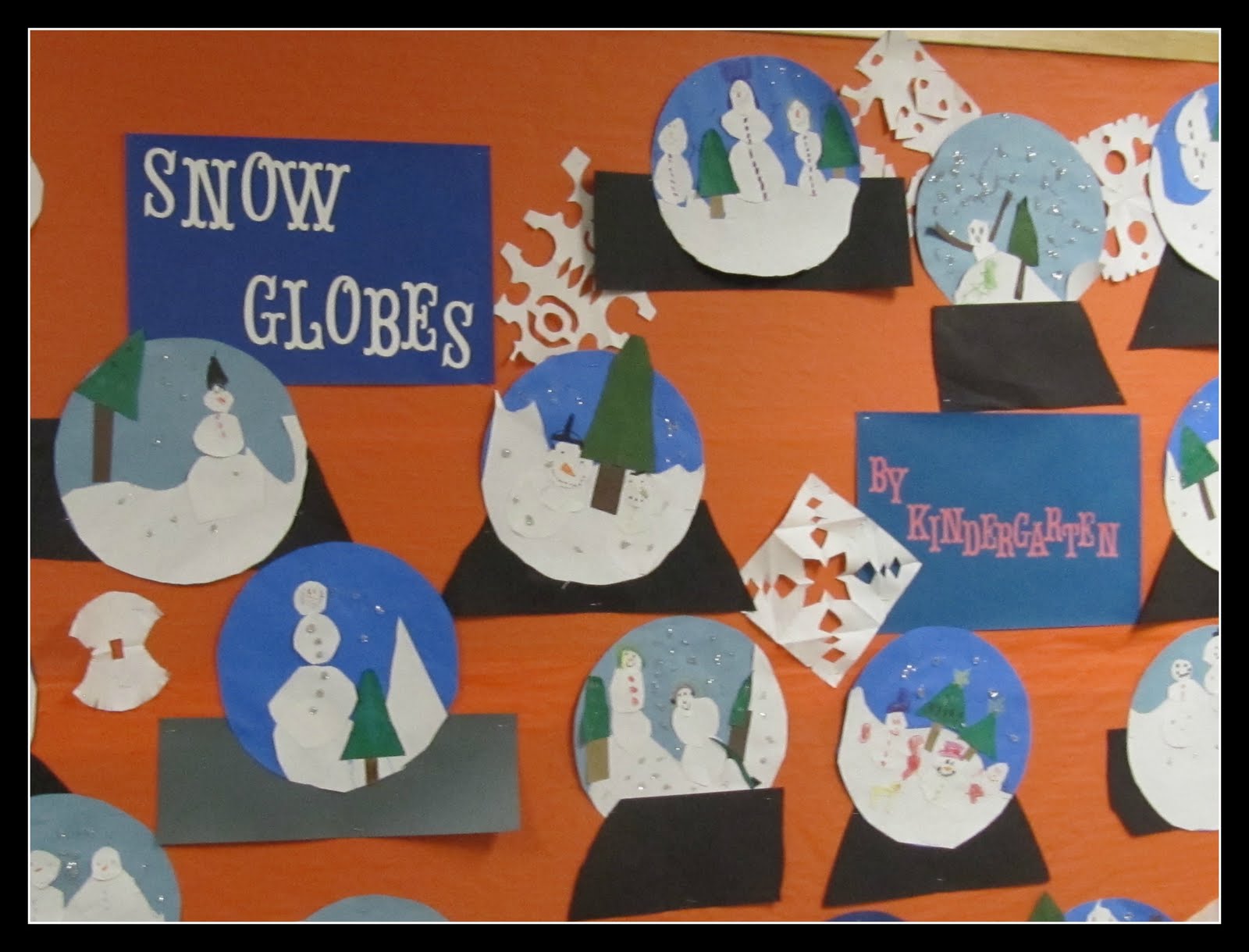 KC Kindergarten Times Snow Globes