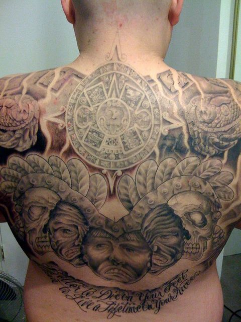 tatuajes aztecas y mayas y su significado