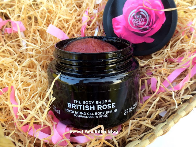 The Body Shop British Rose Exfoliating Gel Body Scrub Review