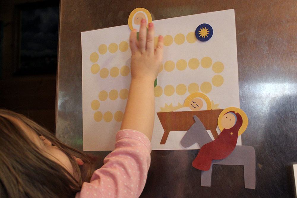 Many Mercies Nativity Fast Calendar (40 Day Advent) Printable (with