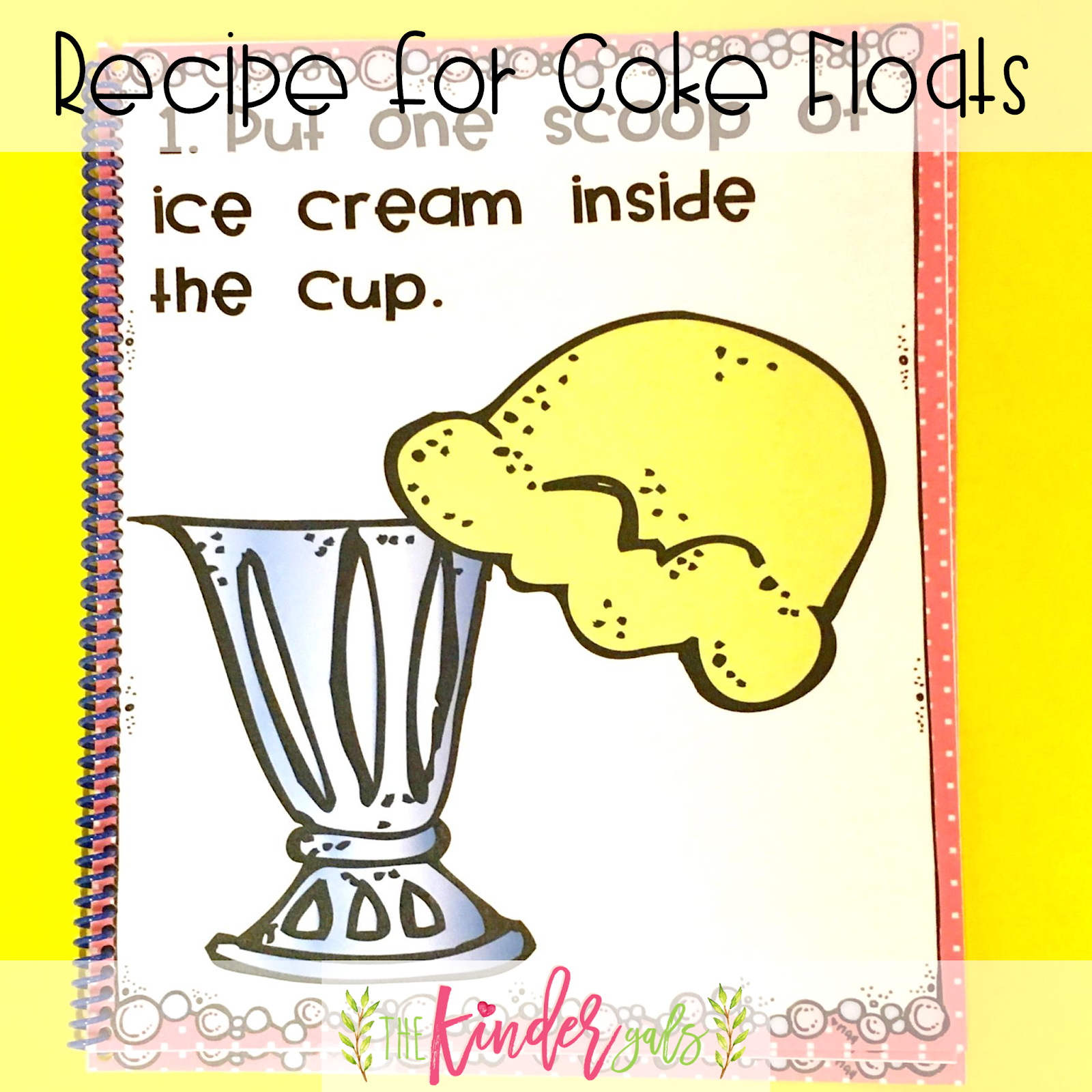 KinderGals Teaching Float and Sink with Coke Floats