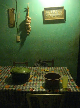 Kitchen Table at night