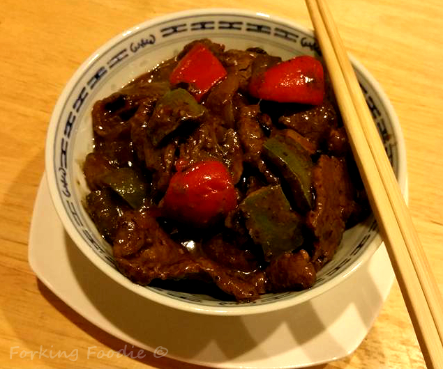 Forking Foodie Pressure Cooker Beef in Black Bean Sauce (includes