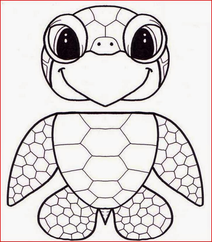 Turtle Coloring Pages Free Printable Printable World Holiday
