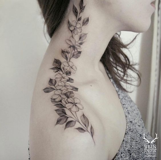 Best Floral Tattoos