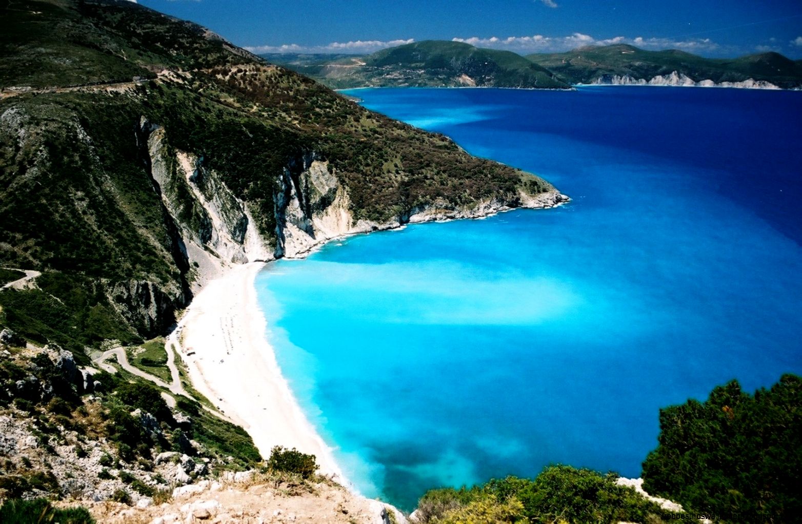 Beautiful Greece Tropical and gorgeous sandy beaches in