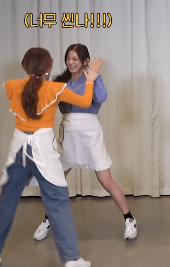 프로미스나인 멤버들의 브런치 만들기 대결 2탄! | 인스티즈