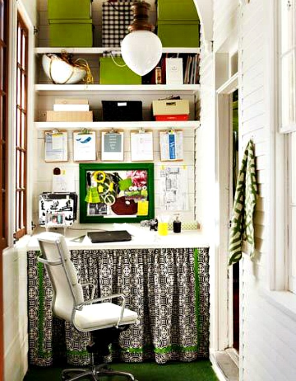 No Room For A Home Office? But Wait... · Cozy Little House