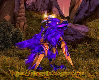 Warcraft Legion, Voidtalon, portal, trees, purple