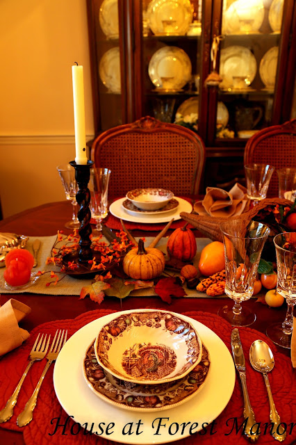 House at Forest Manor: Our Thanksgiving Table