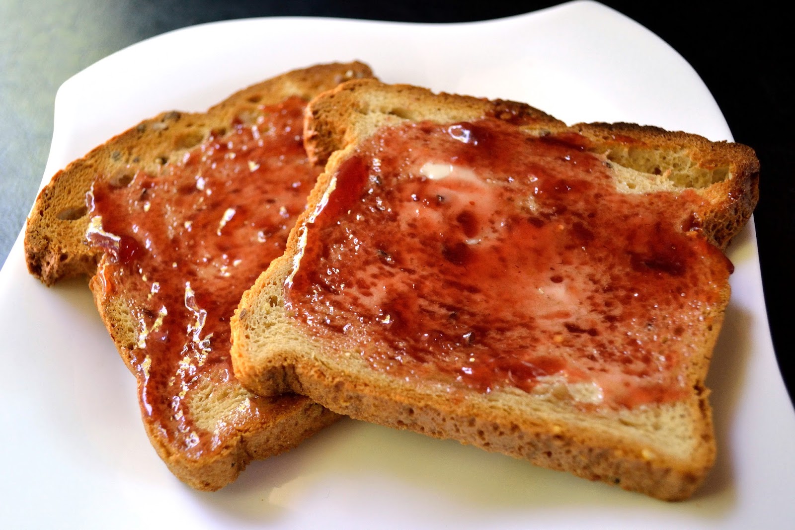 Image result for toast butter and jam