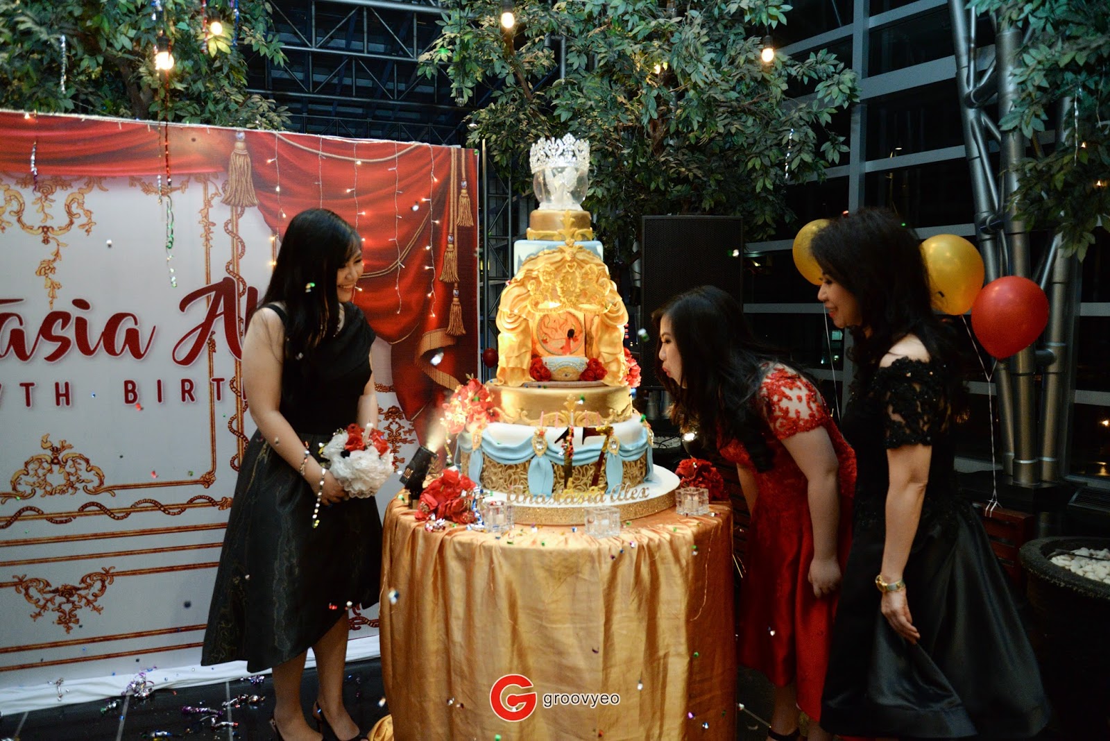 Groovy Event Organizer Anastasia Alex Sweet 17th Birthday