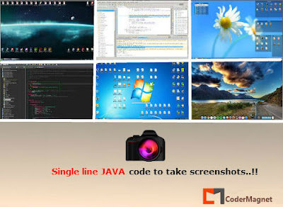 java code to take screenshots