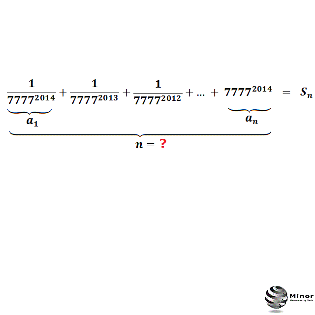 Z ilu wyrazów składa się ciąg zapisany w postaci sumy częściowej? 