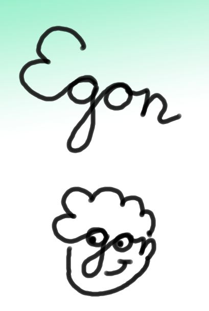 Designsie Fantasie und Kreativität Egon Eine Linie