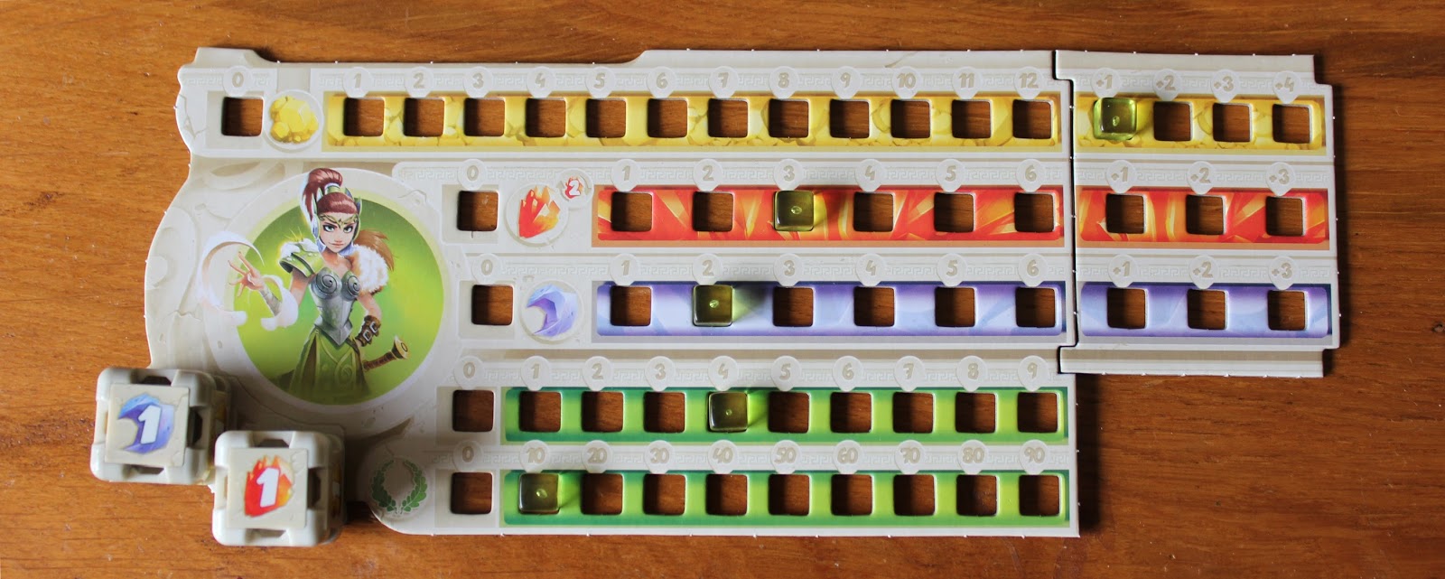 Random Nerdery Cardboard Dice board game review