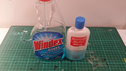 acrylic paint tamiya cleaner paints windex glass clean baui surfaces