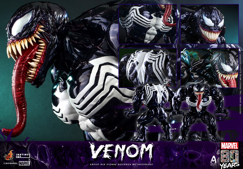 Venom Sixth Scale Figure by Hot Toys  Venom figure, Hot toys spiderman, Hot  toys wolverine