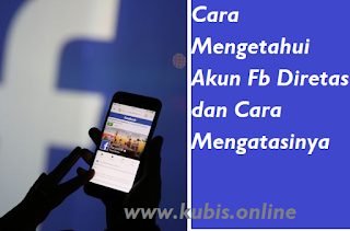 Cara Mengetahui Akun Fb Diretas dan Cara Mengatasinya