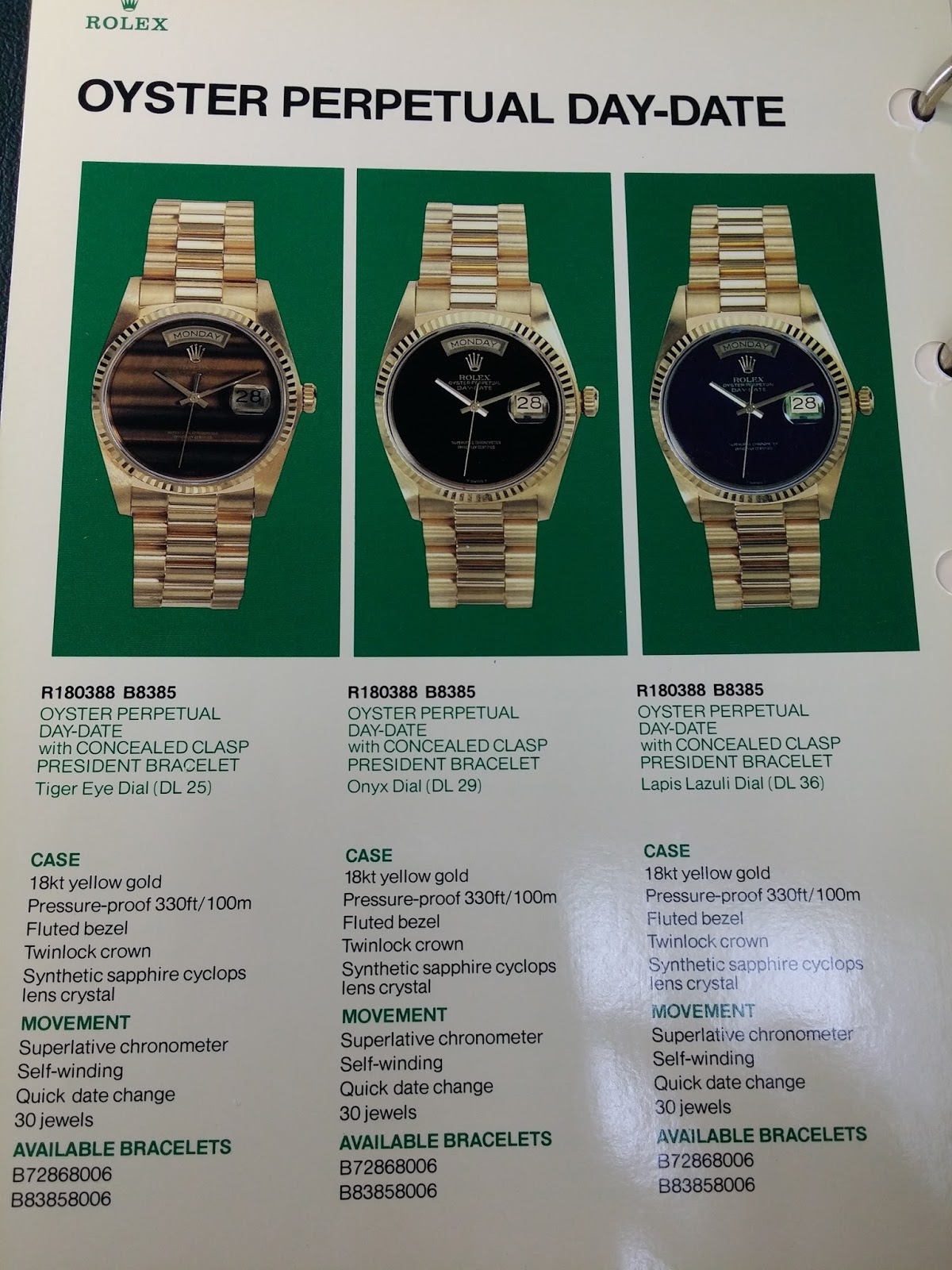 Hong Kong Watch Fever 香港發燒友 Full Catalogue of Rolex Oyster Quartz